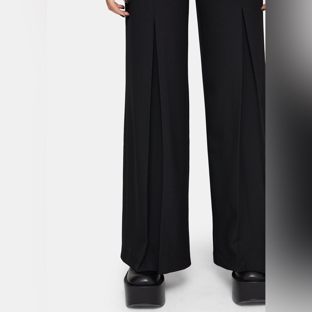 Iris Celestial Side Button Tailored Trousers size US 10/UK 14 - Picture 3 of 6